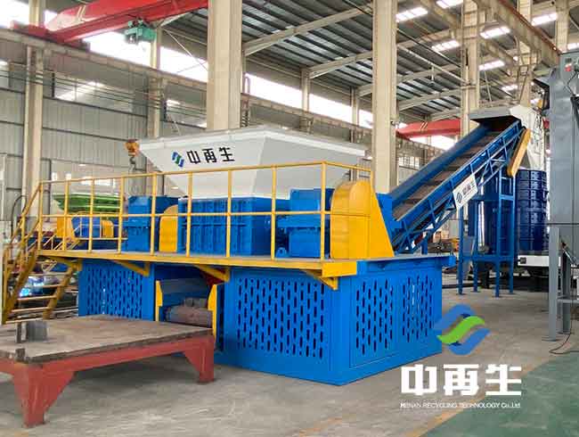 碰見軟性物料纏繞刀具時，我們該如何調節金屬撕碎機