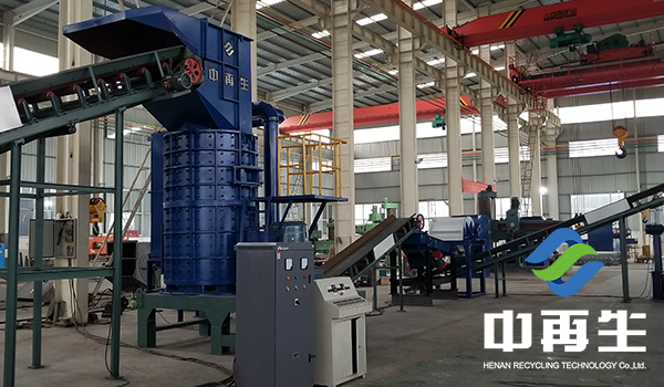 銅鋁水箱破碎生產(chǎn)線